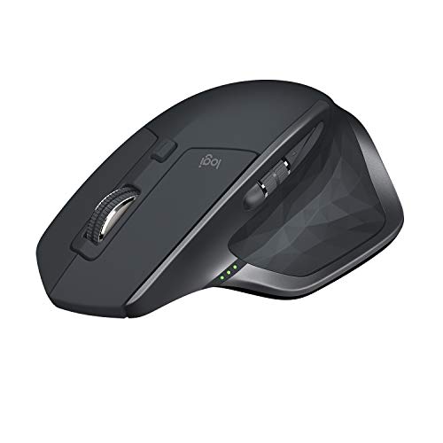 Logitech MX Master 2S Wireless Mouse with Flow Cross-Computer Control and File Sharing for PC and...