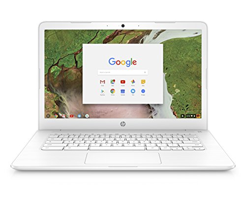 HP Chromebook 14-inch Laptop with 180-Degree Hinge, Intel Celeron N3350 Processor, 4 GB RAM, 16 GB...