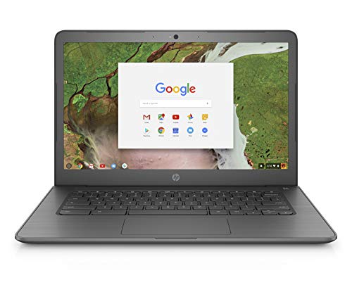 HP Chromebook 14-inch Laptop with 180-Degree Hinge, Intel Celeron N3350 Processor, 4 GB RAM, 16 GB...
