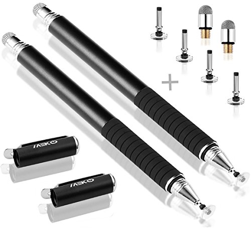 MEKO Universal Stylus,[2 in 1 Precision Series] Disc Stylus Touch Screen Pens for All Capacitive...