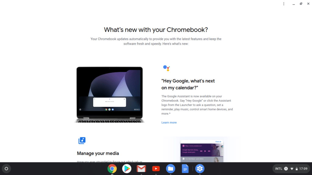 chrome os updare 78